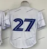 27 Vladimir Guerrero Jr. 11 Bo Bichette Baseball Jersey 36 Davis Schneider Toronto 39 Kevin Kiermaier 4 George Springer Blue Jays Daulton Varsho Chad Green Alek Manoah