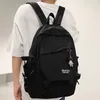 Backpack Mode weibliche männliche graue Buchbag Girl Junge Laptop College Dame Männer Reisen Freizeitstudent Packet Frauen Nylon School -Taschen