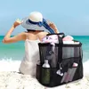 Aufbewahrungstaschen Praktische Lebensmittel Beach Mesh Utility Handtasche Schwimmbad langlebiger Organizer