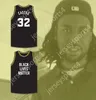 Пользовательский номер Mens Youth/Kids Philando Castile 32 Black Lives Matter Basketball Jersey сшита S-6xl
