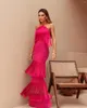 Casual Dresses Sexy Bandeau Top Bandage Long Dress For Women Solid Color Tassels Bodysuit Skirt Suit 2024 Summer Evening Party Clothing