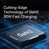 Chargers Baseus 30W GaN Charger USB C Type C PD Fast Charger PD3.0 QC3.0 PPS Snabbladdning för iPhone 15 14 13 Pro Max -surfplattor bärbara datorer