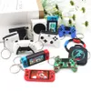 Mini PS5 Keychain Game Tears of the Kingdom Game Console Controller Model Soft PVC Caeyring For Men Women Key Chains Toys Gift