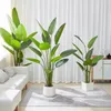 Decoratieve bloemen indoor woonkamer lichte luxe ornamenten groene planten en nepbomen