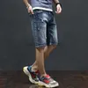 Designer Jeans for Mens Jeans Men Summer Thin denim shorts Men's jeans Men's summer quarter pants Men's jeans