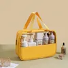 Strictly Selected Pu Cosmetic Bag Waterproof Storage Toiletry Bag Large Capacity Portable Storage Bag Handheld Travel Storage Bag