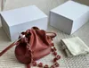 2024 new fashion design women classic cloud drawstring small Fuku bag cowhide material super all-in-one crossbody bag