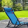 Camp Furniture 2 Set Chaise Lounges Outdoor Lounge Stuhl Lounger Liege für Patio Lawn Beach Pool Seite Sonnenbading