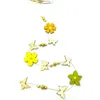 Decoratieve beeldjes 4 pc's Pasen houten hangende hangere vlinder bloemen kip vorm home party festival decoratie