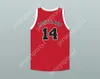 Anpassad Nay Youth/Kids George Nostrand 14 Providence Steamrollers Red Basketball Jersey 2 Stitched S-6XL