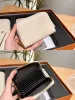 2024SS Dames Luxe Designer Value Value Box Tas Damesketen 3-in-1 Envelope Tas Schoudertas Crossbody Tassen Creditcardzakken Zipper Coin Purse 21 cm