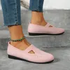 Lässige Schuhe Frauen Wohnungen Frühling bequeme Damen Slip-On Ballerina Walking Loafer