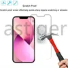 Schermbeschermer gehard glas voor iPhone 15 14 13 12 Mini 11 Pro X XS Max XR 6 7 8 Plus Samsung A15 A25 A35 A55 A05 A11 Beschermingsfilm 9h 0,33 mm met papieren retailbox Groothandel