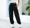 Luźne joggery szerokie nogi dresowe kobiety spodnie Ps Rozmiar miękki wysokiej talii spodnie streetwearne swobodne koreańskie joga spodni femme8366863
