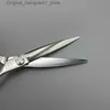 Hair Scissors New Mizutani 6.0-inch 440c VG10 Barber Shop Professional Barber Cutting Ultra Thin Clips Q240426