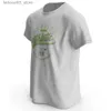 Heren T-shirts Heren Graphic University T-shirt 100% Pure katoenen korte mouwen Top geschikt voor mannen en vintage T-shirts Q240426