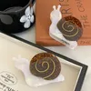 Clamps YHJ Cute Big Snail Hair Claw Individualized Design Hair Claw Clip Catch Hair Accessories for Women Girls Y240425