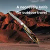 Couteaux Advanced Outdoor Multifonctionnel en acier inoxydable couteau pliable, lame durcie parfaite pour le camping et la survie dans la nature