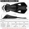 Pinne per snorkel fling da nuoto scarpe da rana per immersioni corta ragnatele per anatra silicone da viaggio silicone regolabile tacco aperto per adulti donne giovani giovani 240416