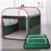 Cat Carriers Crates Houses Green Dog House Warm Big House Summer Dog Cage with Breathable Mesh Indoor Outdoor Portable and Foldable Pet Tents All Seasons 240426