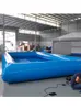 Square Blue Kids Big Pishing Piscine à eau gonflable Balle Zorb Childre