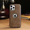 Leather Card Pocket Clip Case for iPhone 13 Full Protective Soft Case