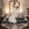 Bridal Veils Cathedral With Lace Trim Dramatic Long One Tier Cut Edge Tulle Custom Made Ivory White Headwear Comb