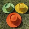 Chapeaux à bord large chapeau seau chapeau de soleil Nouvelle couleur accessoires acryliques chapeau de soleil