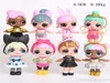 8 PCSlot 9cm LOL Doll American PVC Kawaii Kinderen Toys Anime Actie Figuren Realistische herboren poppen voor meisjes Verjaardag Kerstmis 6531078