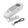 アクセサリーミニフォンデスクコード付き固定電話固定電話電話電話壁マウント可能な電話オフィスホテルのコールディスプレイ付き電話