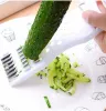Manuale per guarnizione in acciaio inossidabile Celetta Cucumber Cucumber Fruit Vegetable Fruttatore Shredder Pocara Accessori cucine 2024426 2024426