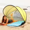 Accessoires Pop Up Summer Automatic Beach Tent 23 personnes Speed Open Open Portable Portable Simple Shade Sun Fishing Park Leisure Travel BBQ TOURIST