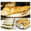 Stampi 5/10 pezzi tubo conico cono rotolo stampe a spirale croissant stampe crema corno stampo pasticceria stampo cookie dessert cucina utensile da forno cucina