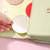 NOUVEAU 5PCS Portable Mini Mirror Simple Color Color Girl Portable Makeup Makeup Miroir Small Pocket Sequin Student Small Round Mirror for Small Round