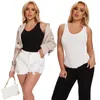 Tamonas de barriga de barragem feminina Shapewear tanque de tanques de camisola Tampas de camisola Modelas de corpo inteiro Shaper Slimming Slimming Treinet Corset 240425