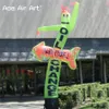 Groothandel hele verkoop opblaasbare Sky Dancer Wind Advertising Dancers met logo's voor Park and Oilstore Advertenties