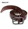 Novelty Personality Bullet Belts Genuine Leather Men Belt Luxury Designer Belt For Men High Quality Metal Buckle Jeans C11219361771