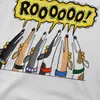 Italiaanse greyhound rooooooo!Retro vintage heren t -shirt zomer polyester kleding harajuku 240422