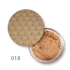 Pulver 30g 8Color Makeup Loose Setting Powder Matte Mineral Concealer Finishing Bronzer Contour för svart mörk hudmakeup