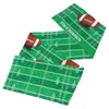 Decorações de toalhas de mesa Rugby Party Toleta de mesa infantil Bola de futebol de futebol de futebol de futebol de futebol