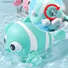 Sable Player Eau Fun Baby Water Toy Clownfish Summer Salle Chain de salle de bain Chaîne Baignoire Toy Indoor and Outdoor Toy Cadeaux Q240426