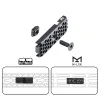 Lights Military 3PCS / Set Metal CNC Tactical AccessOry Mlok KeyMod Wire Guide Système AirSoft Arme Rail Guélet Hand Guard Tail Fixe