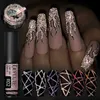 Nail Polish LILYCUTE 5ml Reflective Glitter Liner Gel Polish Nail Art Polish Semi Permanent UV Gel Nails Drawing Polish DIY Painting Varnish Y240425