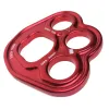 Accessories 35KN Climbing Aluminum Bear Paw Rigging Multi Anchor Plate For Multipoint Anchoring Outdoor Sports Climbing Tool