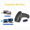 Studio Portable Code Scanner Wireless Data Data Matrix Reader Bar Pistool Multi Language Tastiera USB 1D 2D QR Code Supermercato POS