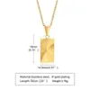 Pendant Necklaces Men Necklace Gold Plated Embossing Radiation Rec Stainless Steel Sunburst Charm Jewelry Drop Delivery Dhjfv