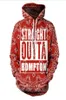 Nya mode Menwomen Sublimation Straight Outta Bompton Funnd Sweatshirts Hoodies Autumn Winter Casual Print Hooded Pullovers 62751464351329