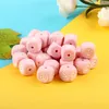 1050100pcs 12 mm Baby Silicone Beads Lettre Nom DIY TEETEH