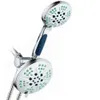 Bathroom Shower Heads 6 High Pressure Shower Head Combo Luxury 48 Settings Rainfall Hand Chrome 6745