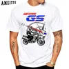 Camisetas masculinas dirigem o clássico R1250 GS Adventure GS Motorcycle Design T-shirt New Men Men Short Slve White Casual Tops Moto Sport GS Boy TS TS T240425